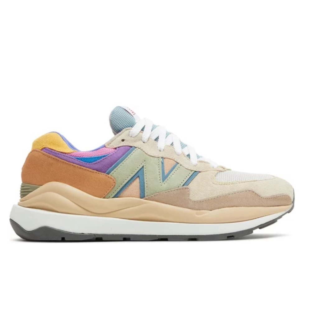 colorful New Balance sneakers